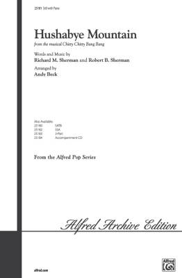 Alfred Publishing - Hushabye Mountain (From the Musical Chitty Chitty Bang Bang) - Sherman/Beck - SAB