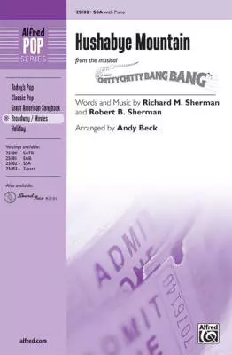 Hushabye Mountain (From the Musical Chitty Chitty Bang Bang) - Sherman/Beck - SSA