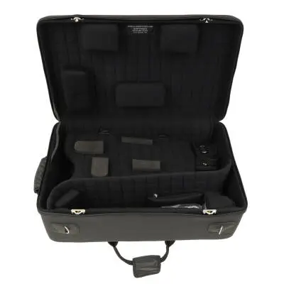 Trumpet Case for Two Trumpets and One Flugelhorn - Black