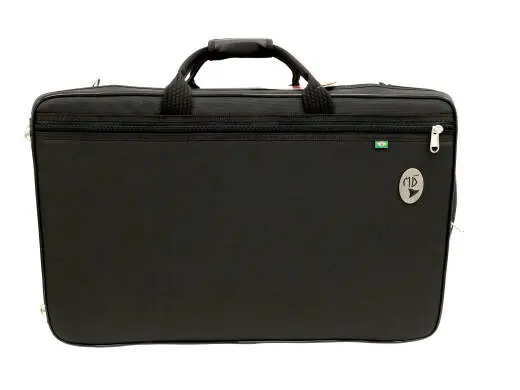 Marcus Bonna Cases - Trumpet Case for Two Trumpets and One Flugelhorn - Black