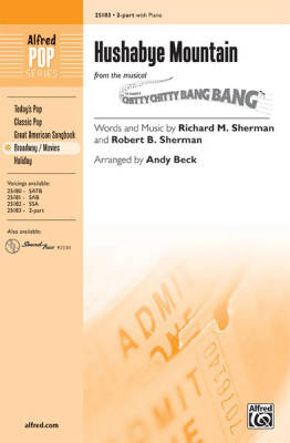 Alfred Publishing - Hushabye Mountain (From the Musical Chitty Chitty Bang Bang) - Sherman/Beck - 2pt