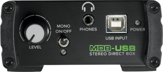 MDB-USB Stereo Direct Box
