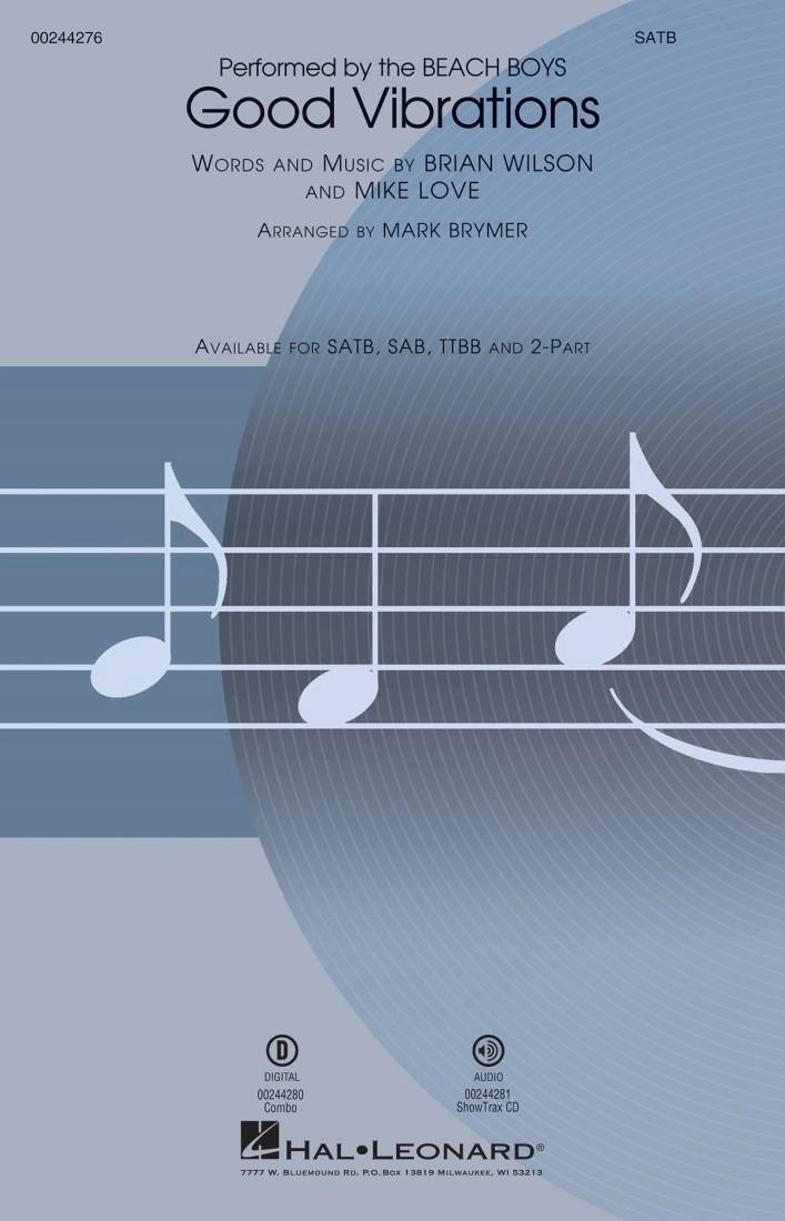 Good Vibrations - Wilson/Love/Brymer - SATB