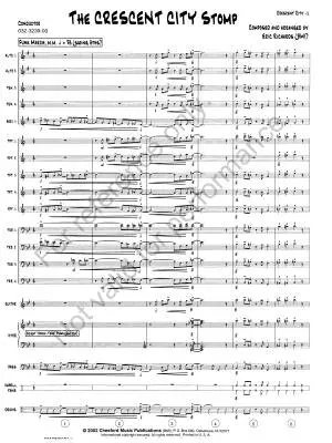 The Crescent City Stomp - Richards - Jazz Ensemble - Gr. 4