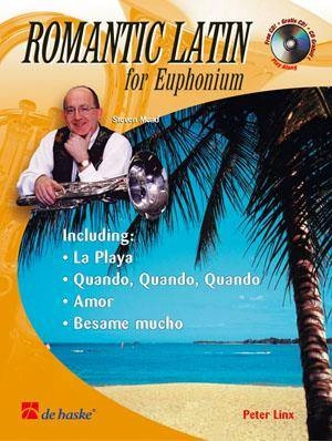 De Haske Publications - Romantic Latin - Linx -Euphonium - Book/CD