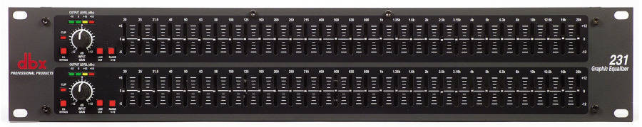 231 - Dual Channel, 31 Band Graphic EQ