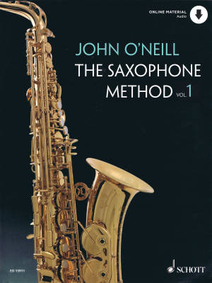 The Saxophone Method Volume 1 - O\'Neill - Book/Audio Online