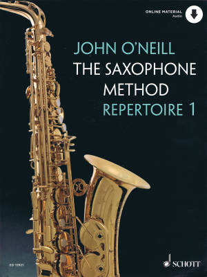 The Saxophone Method Repertoire 1 - O\'Neill - Book/Audio Online