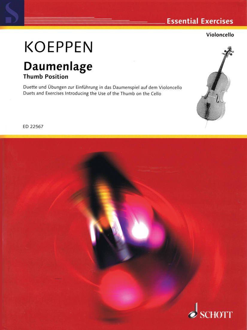 Thumb Position (Daumenlage) - Koeppen - Cello/2 Cellos - Book/Media Online