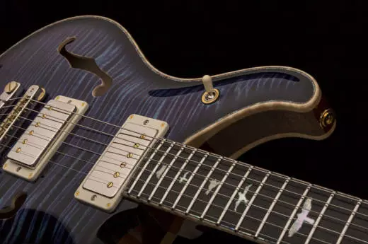 Private Stock Hollowbody II 594 Limited Edition - Aqua Violet Smoked Burst
