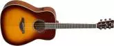 Yamaha - FG TransAcoustic Guitar w\/Solid Spruce Top - Brown Sunburst