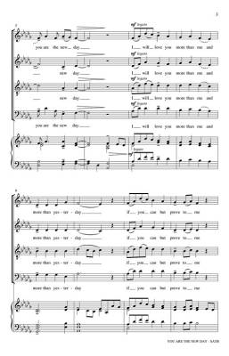 You Are the New Day - David/Knight/Narverud - SATB
