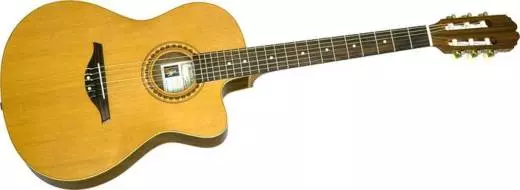 Caballero 11 - Cedar/Bubinga with Cutaway and Pickup