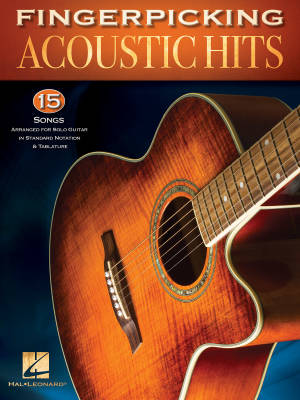 Fingerpicking Acoustic Hits - Guitar TAB - Book