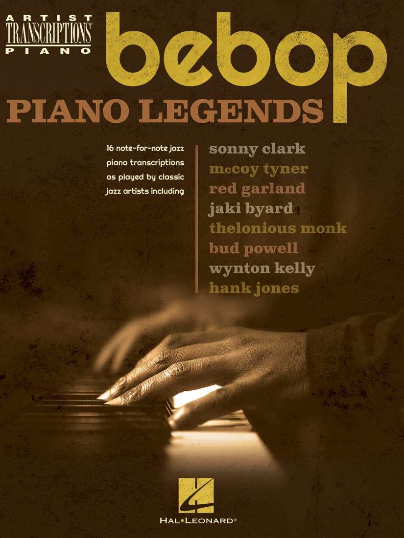 Bebop Piano Legends: Artist Transcriptions for Piano - Book
