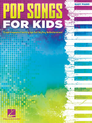 Pop Songs for Kids - Easy Piano - Book