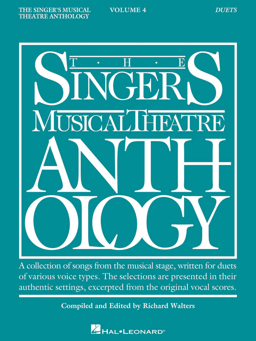 The Singer\'s Musical Theatre Anthology: Duets, Volume 4 - Walters - Book Only