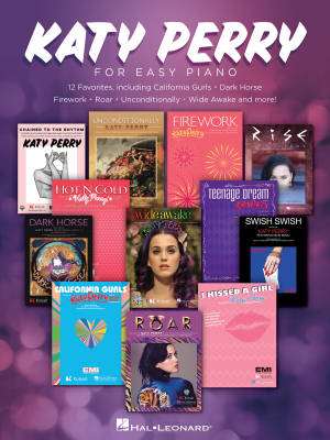 Hal Leonard - Katy Perry for Easy Piano - Book