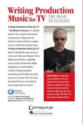 Writing Production Music for TV: The Road to Success - Barden - Book/Audio Online