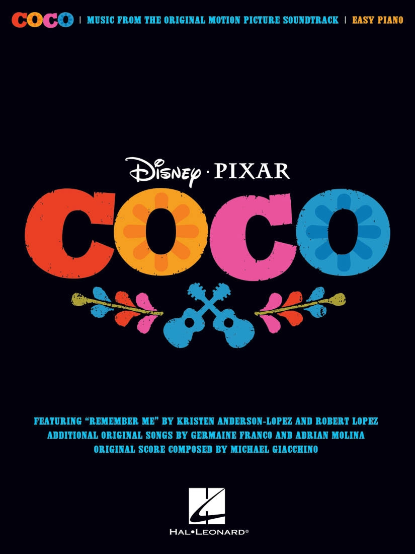 Disney/Pixar\'s Coco: Music from the Original Motion Picture Soundtrack - Easy Piano - Book