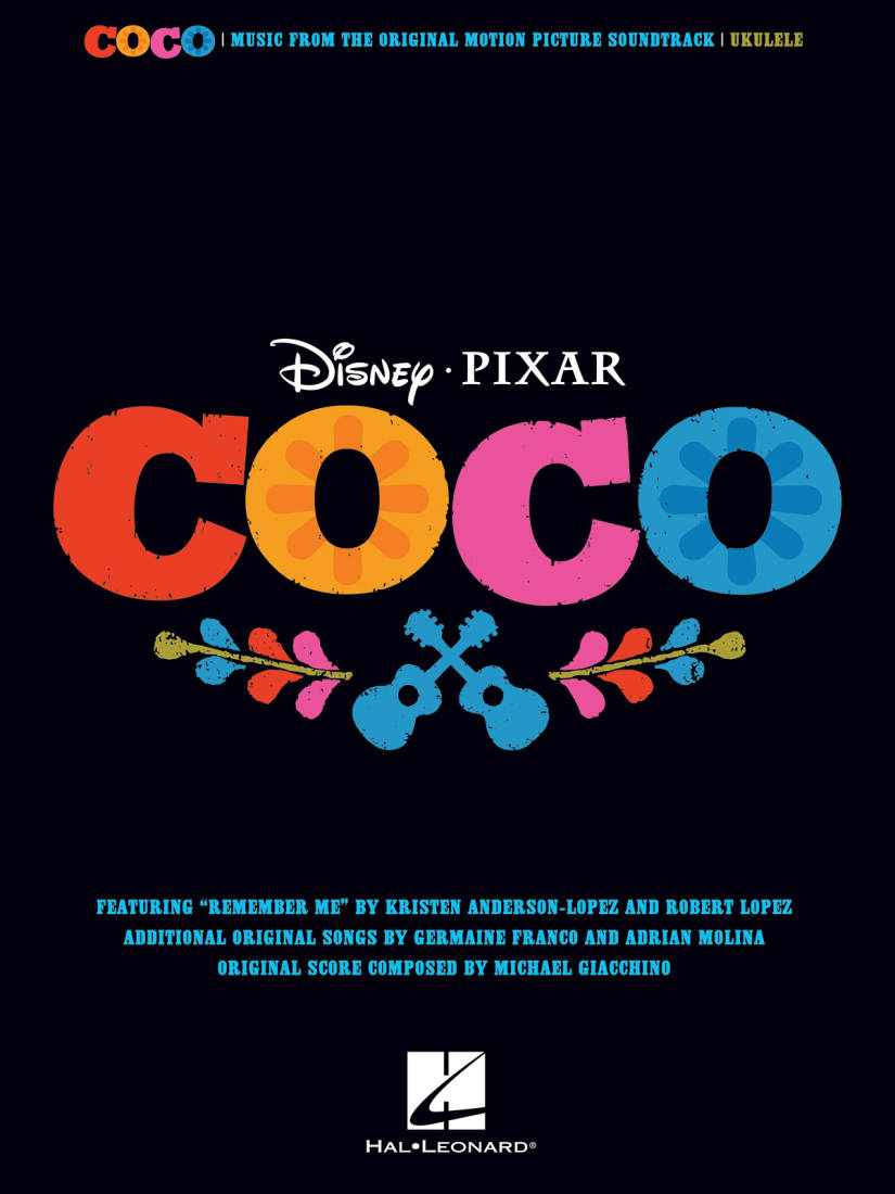 Disney/Pixar\'s Coco: Music from the Original Motion Picture Soundtrack - Ukulele - Book