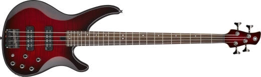 TRBX604FM 600 Series Bass Guitar - Dark Red Burst