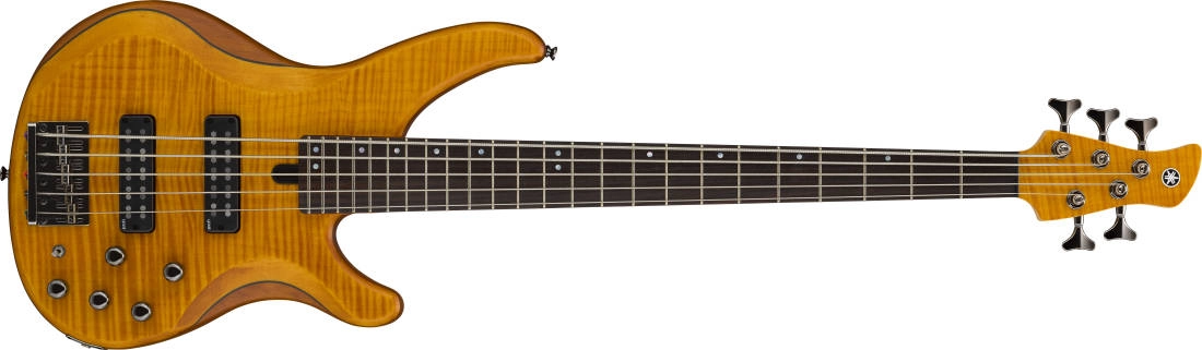 TRBX605FM 600 Series 5-String Bass Guitar - Matte Amber