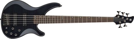 TRBX605FM 600 Series 5-String Bass Guitar - Transparent Black