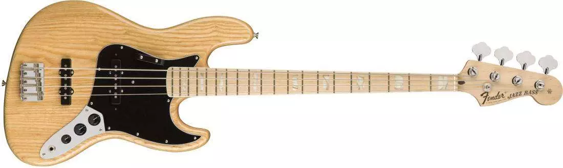 American Original \'70s Jazz Bass, Maple Fingerboard - Natural