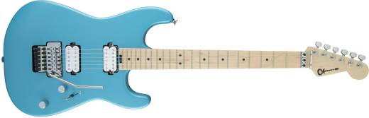 Charvel Guitars - Pro-Mod San Dimas Style 1 HH FR, Maple Fingerboard - Matte Blue Frost