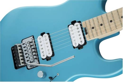 Pro-Mod San Dimas Style 1 HH FR, Maple Fingerboard - Matte Blue Frost