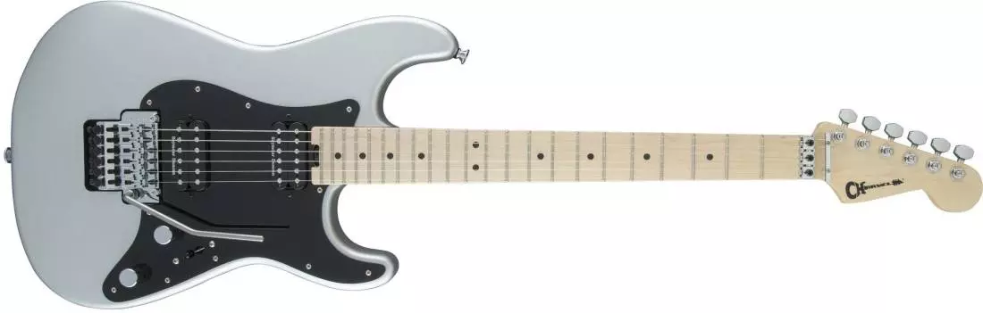 Pro-Mod So-Cal Style 1 HH FR, Maple Fingerboard - Satin Silver