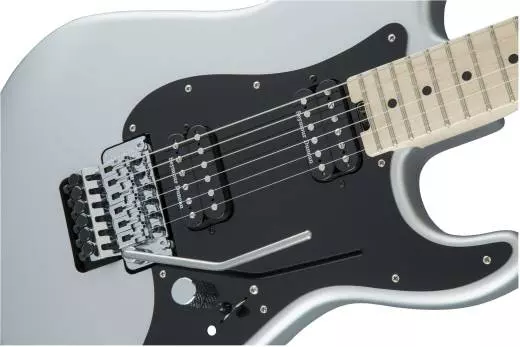 Pro-Mod So-Cal Style 1 HH FR, Maple Fingerboard - Satin Silver