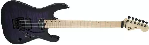 Pro-Mod DK24 HH FR, Maple Fingerboard - Trans Purple Burst