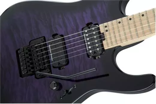 Pro-Mod DK24 HH FR, Maple Fingerboard - Trans Purple Burst