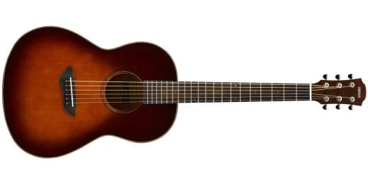 Yamaha - CSF3M All Solid Parlour Acoustic-Electric Guitar - Tobacco Brown Sunburst