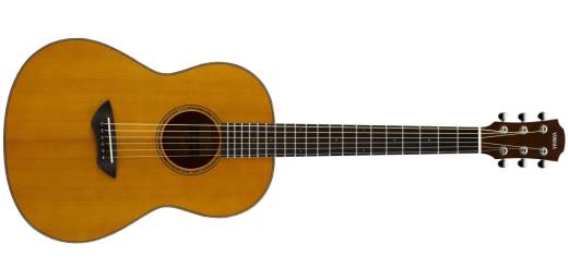 Yamaha - CSF3M All Solid Parlour Acoustic-Electric Guitar - Vintage Natural