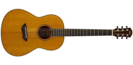 Yamaha - CSF3M All Solid Parlour Acoustic-Electric Guitar - Vintage Natural