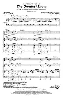 The Greatest Show (from The Greatest Showman) - Pasek/Paul/Brymer - SSA