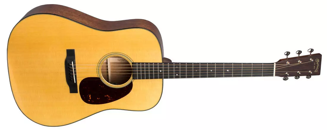 D-18E Dreadnought Acoustic/Electric Guitar w/ Case