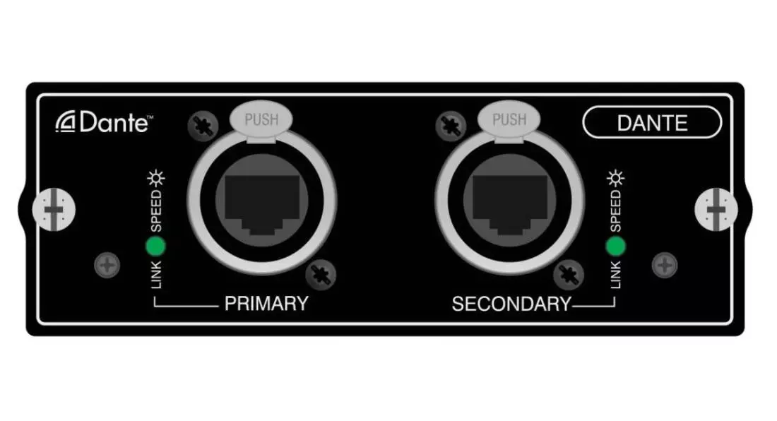 Dante Expansion Card for Si Series Mixers