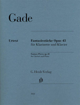 Fantasy Pieces op. 43 - Gade/Pfeffer - Clarinet/Piano