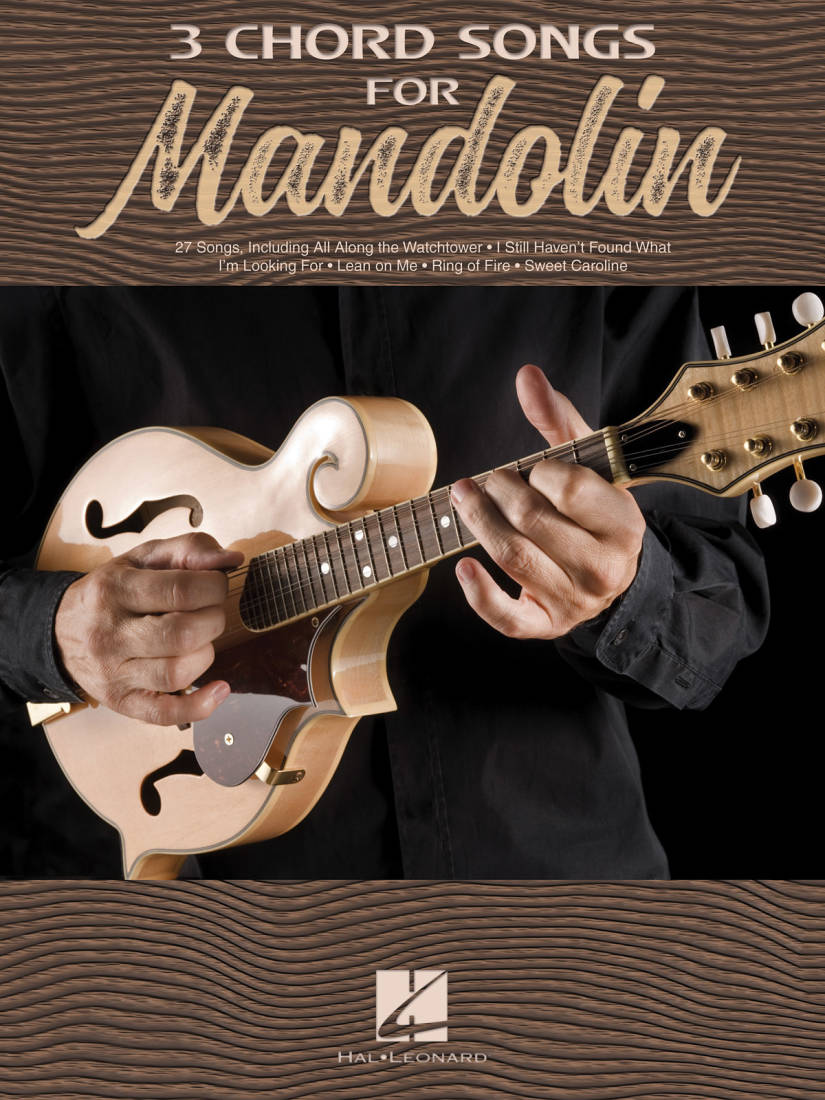 3 Chord Songs for Mandolin - Book