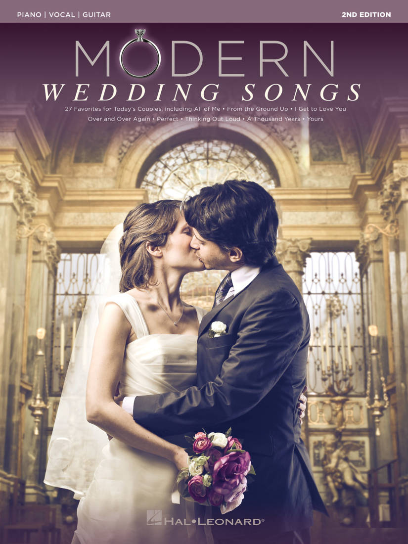 Modern Wedding Songs (2nd Edition) - Piano/Vocal/Guitar - Book