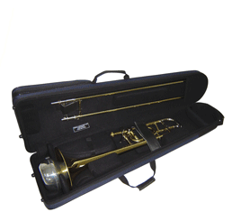 Trombone Case with Backpack Straps