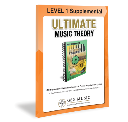 Ultimate Music Theory - UMT Level 1 Supplemental - St. Germain/McKibbon - Workbook