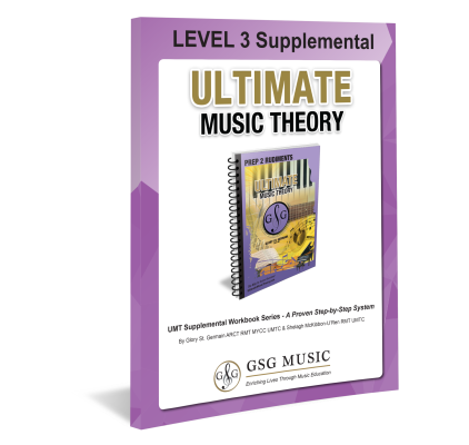 Ultimate Music Theory - UMT Level 3 Supplemental - St. Germain/McKibbon - Workbook