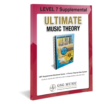 Ultimate Music Theory - UMT Level 7 Supplemental - St. Germain/McKibbon - Workbook