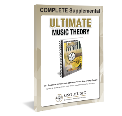 Ultimate Music Theory - UMT Complete Supplemental - St. Germain/McKibbon - Workbook