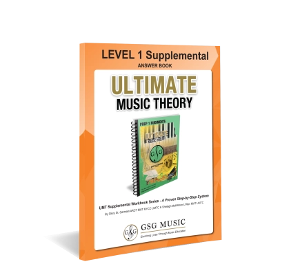 Ultimate Music Theory - UMT Level 1 Supplemental - St. Germain/McKibbon - Answer Book